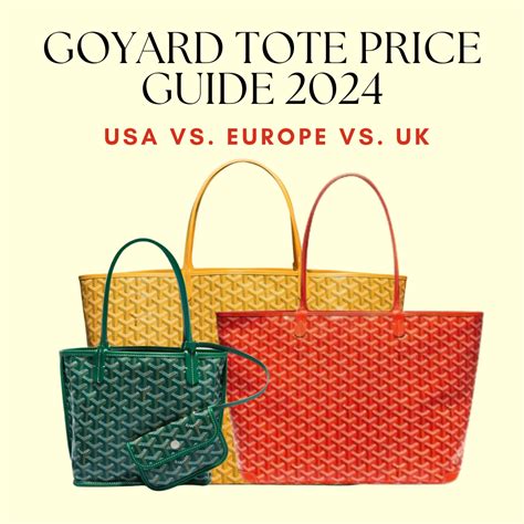 goyard bag price in paris|goyard artois mm price 2022.